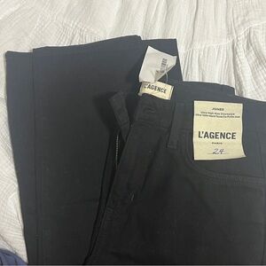 L'AGENCE Classic Black Denim